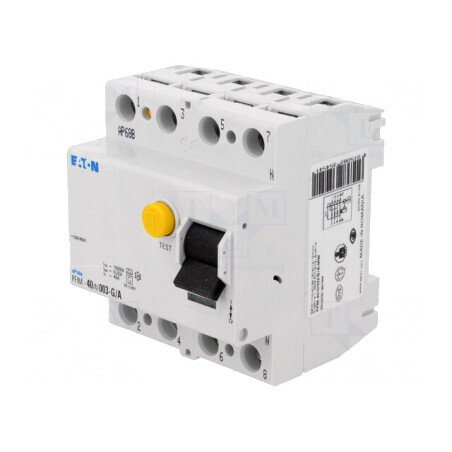 Întrerupător diferențial 40A 30mA 4P 400VAC | Electronic-mag.ro | Componente Electronice