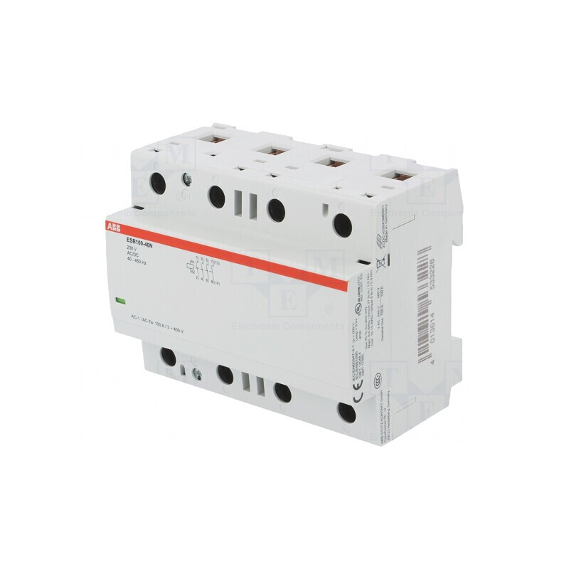 Contactor 4P 100A 230V NO x4 | Electronic-mag.ro | Componente Electronice
