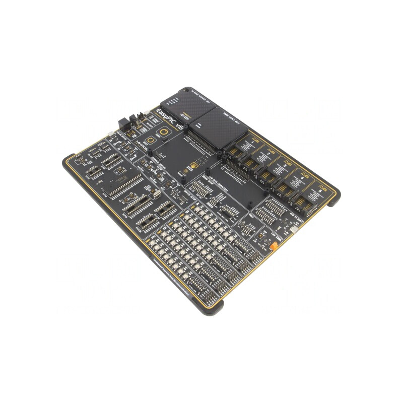 Kit dezvoltare Microchip PIC Fusion v8 - PIC18F47K42, USB-C | Electronic-mag.ro | Componente Electronice
