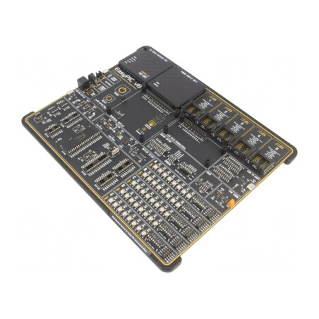 Kit dezvoltare Microchip PIC Fusion v8 - PIC18F47K42, USB-C | Electronic-mag.ro | Componente Electronice