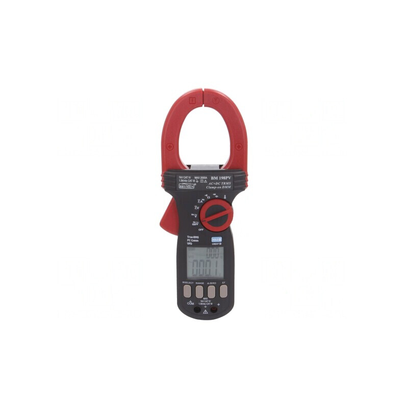 Multimetru Digital Multifuncțional BM198PV cu Pensetă LCD | Electronic-mag.ro | Componente Electronice