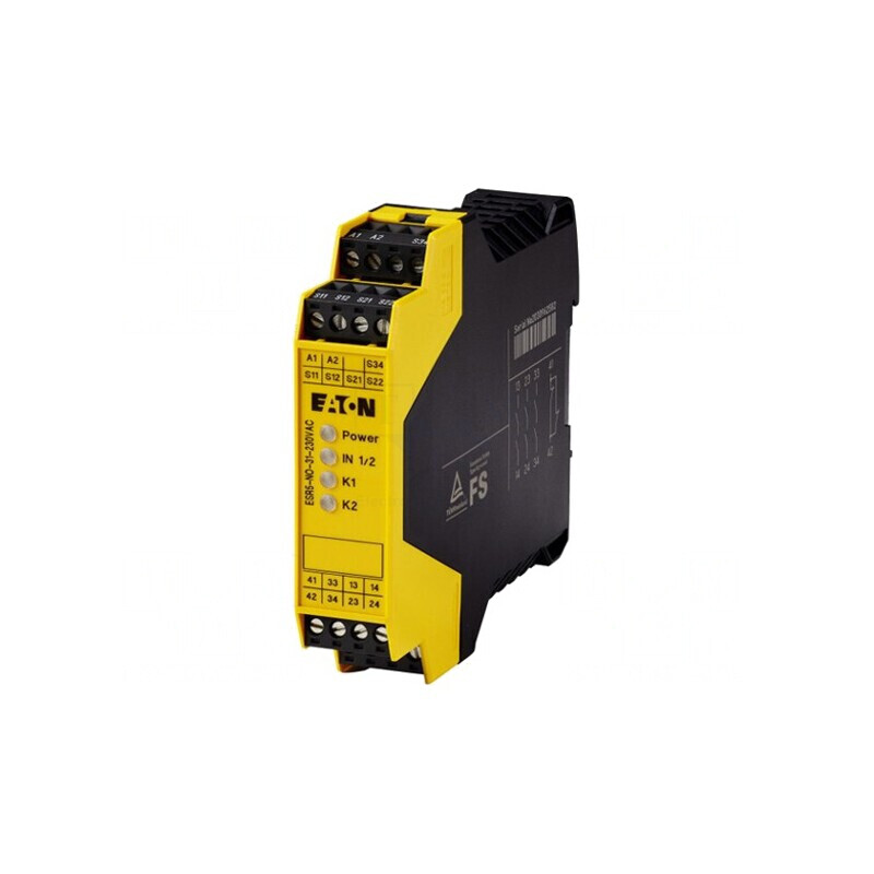 Releu de Siguranță ESR5 230VAC pentru Șină DIN | Electronic-mag.ro | Componente Electronice