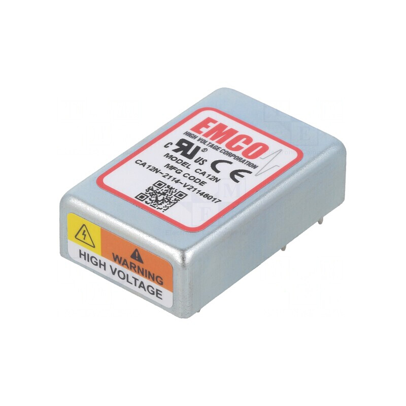 Convertor DC/DC 12V la 0-1,25kVDC 1W | Electronic-mag.ro | Componente Electronice