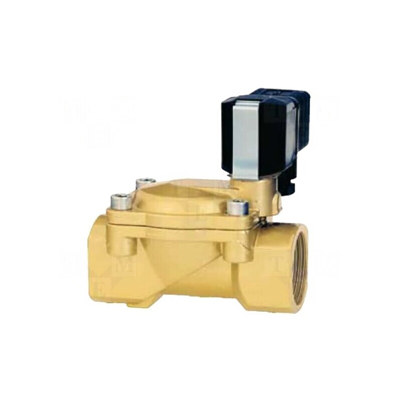 Ventil electromagnetic alamă 0,1-16bar 24VDC IP65 | Electronic-mag.ro | Componente Electronice