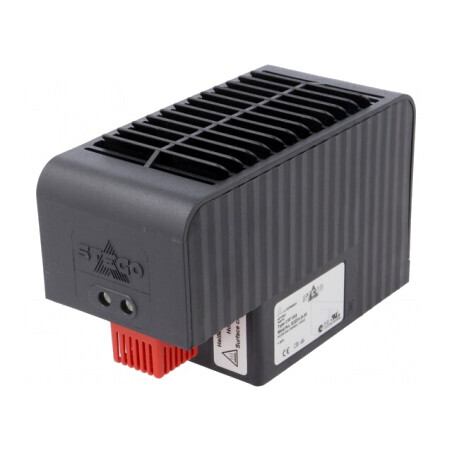 Suflantă de Încălzire 1kW 230VAC pentru Șină DIN 63m3/h | Electronic-mag.ro | Componente Electronice