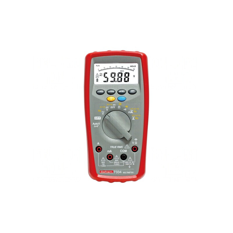 Multimetru Digital LCD 600V SEFRAM7334 | Electronic-mag.ro | Componente Electronice