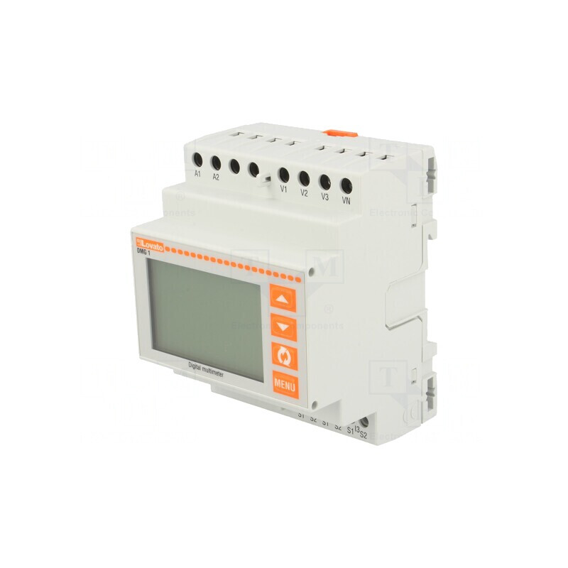 Aparat de Măsură Parametri Rețea LCD DMG 100 pentru Șină DIN | Electronic-mag.ro | Componente Electronice