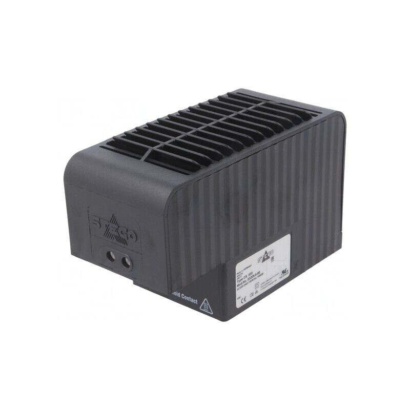 Suflantă de Încălzire 1kW 230V IP20 pentru Șină DIN 63m3/h | Electronic-mag.ro | Componente Electronice