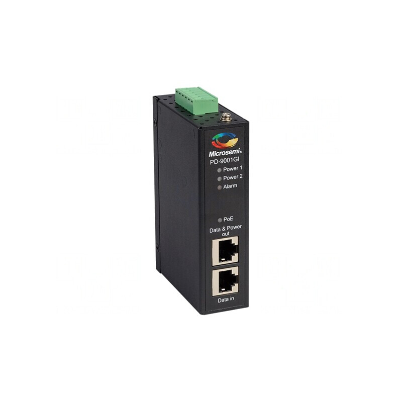 Modul de Alimentare PoE 1 1Gbps 20-60VDC 30W IP30 | Electronic-mag.ro | Componente Electronice