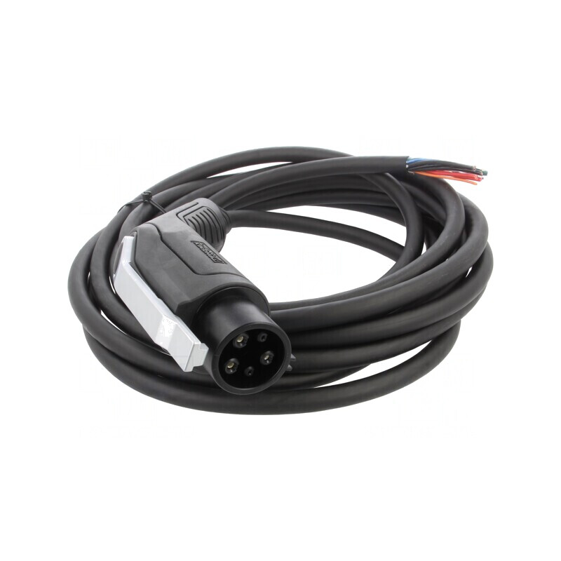 Cablu eMobility 250V 12kW IP44 Tip 1 7,6m 48A | Electronic-mag.ro | Componente Electronice