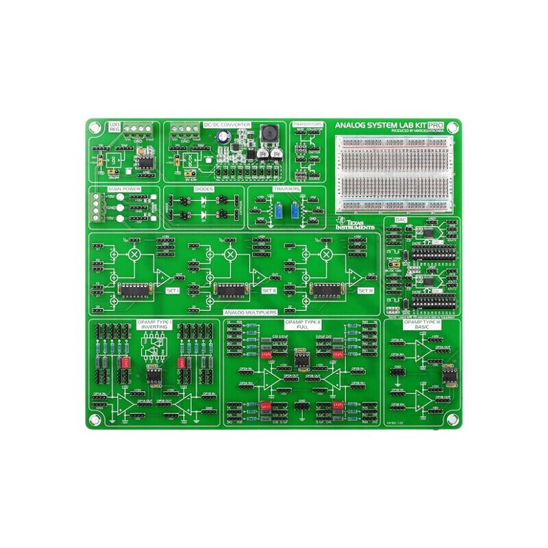 Kit Dezvoltare Circuite Analogice - Analog System Lab Kit Pro | Electronic-mag.ro | Componente Electronice