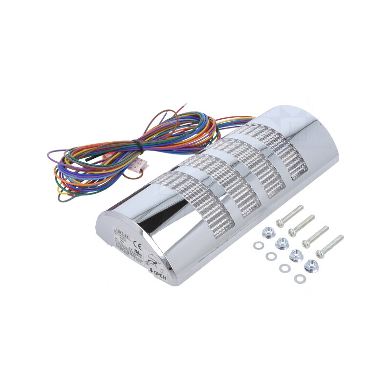 Coloană de Semnalizare LED 24V IP54 WE-402FB-RYGB | Electronic-mag.ro | Componente Electronice