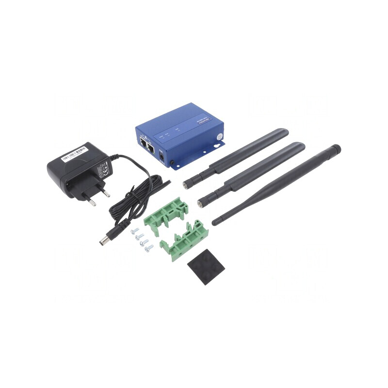 Router 4G LTE 5-18VDC Metalic 93x90x27mm ICR-1601W | Electronic-mag.ro | Componente Electronice