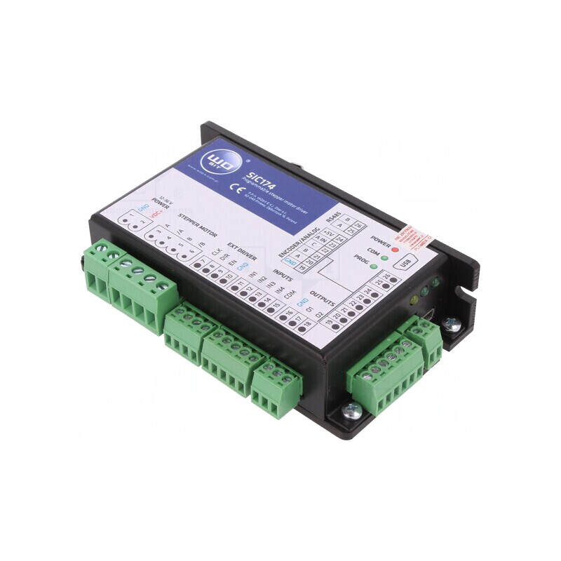 Controler Motor Pas cu Pas DIN 3A 12-36V DC | Electronic-mag.ro | Componente Electronice