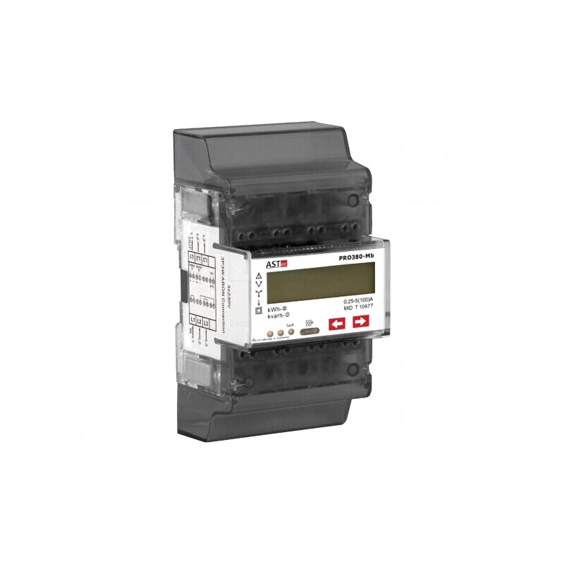 Contor Digital 3-Fazat LED 100A ASTEC PRO380MB-MOD | Electronic-mag.ro | Componente Electronice