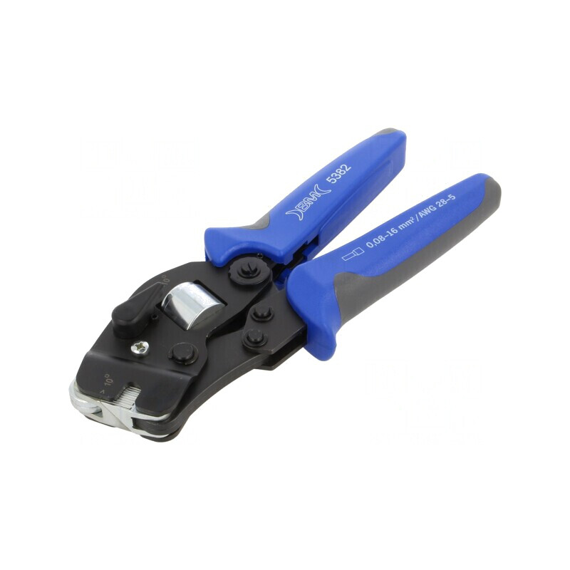 Unealtă de sertizare manșoane de cablu izolate 0,08-16mm² | Electronic-mag.ro | Componente Electronice