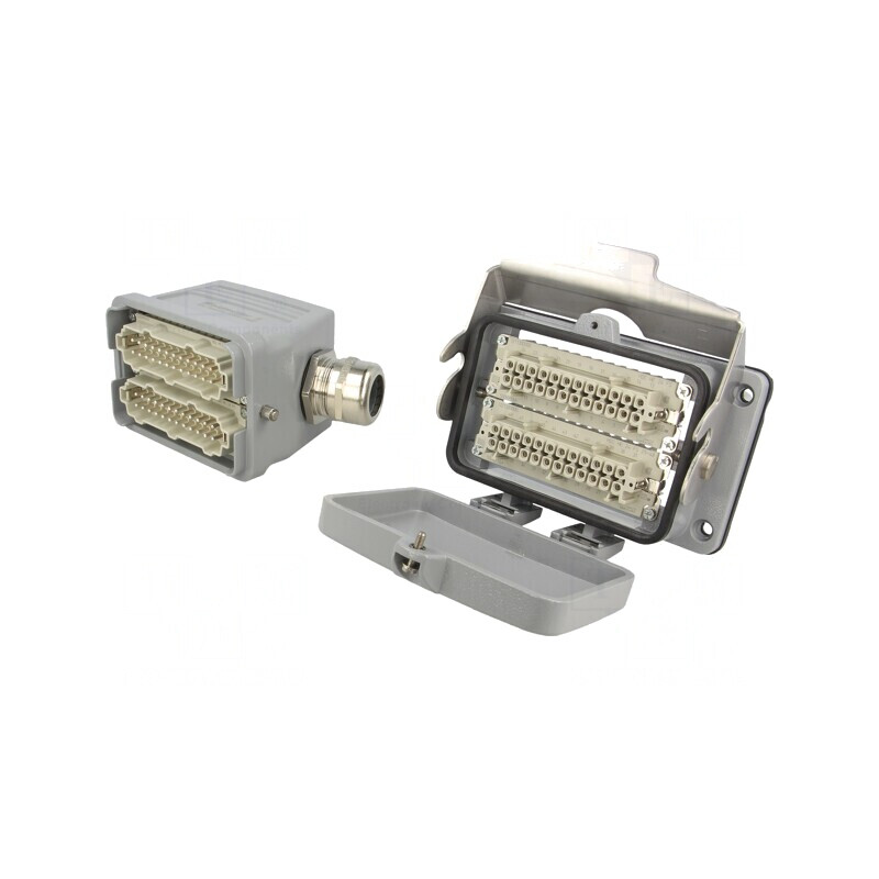 Set Conector HDC Tată-Mamă Soclu-Mufă 48 PIN | Electronic-mag.ro | Componente Electronice