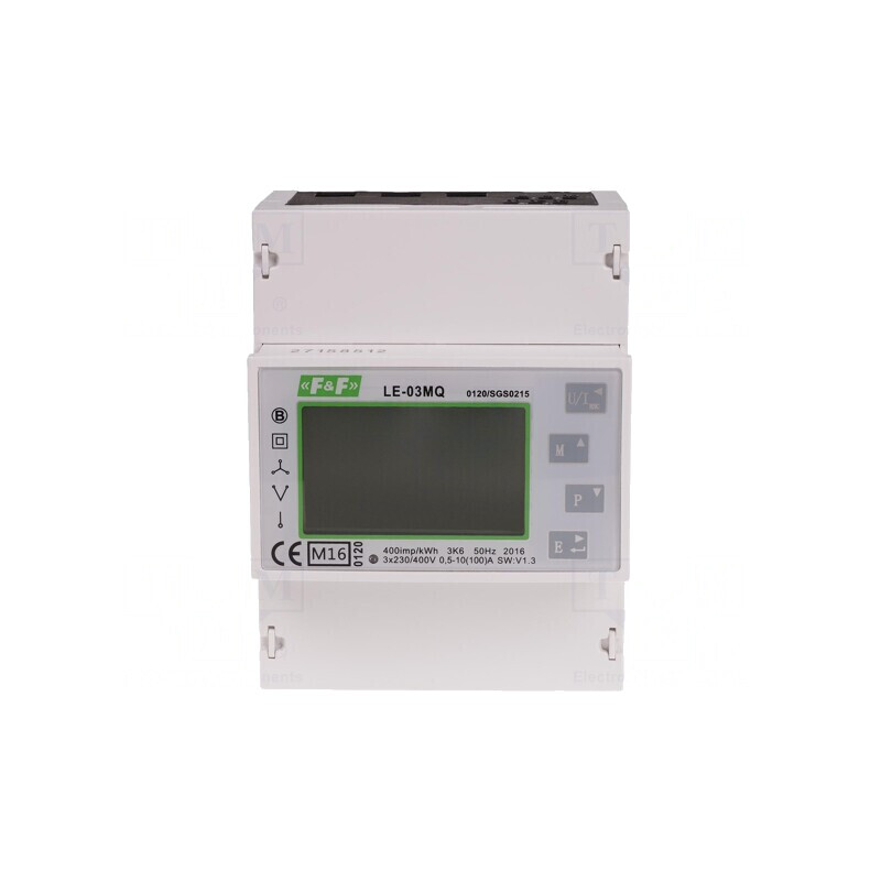 Contor digital montare șină DIN LCD 10A LE-03MQ | Electronic-mag.ro | Componente Electronice