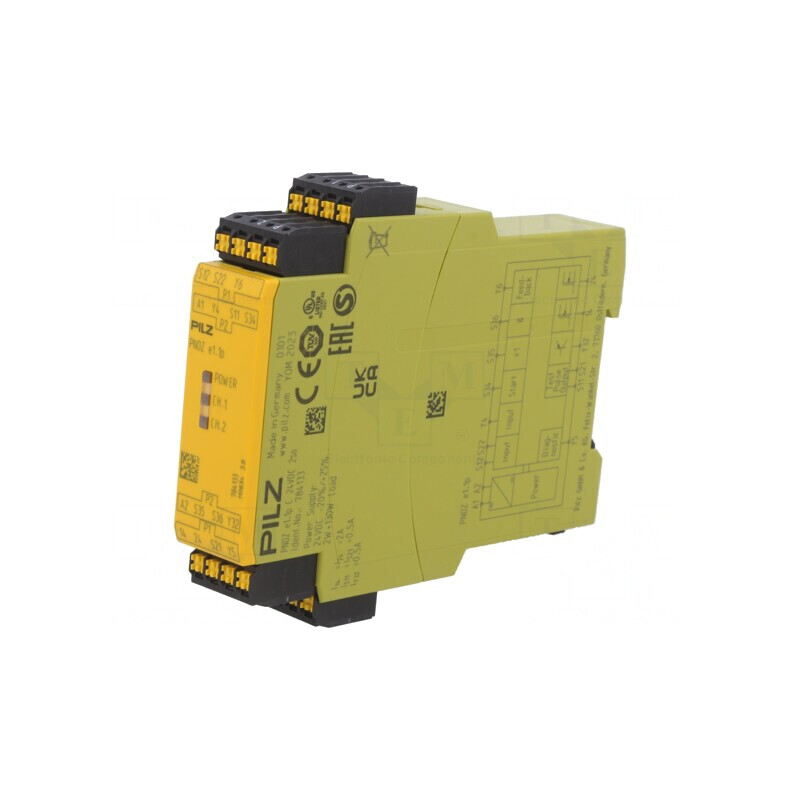 Releu de Siguranță PNOZ e1.1p 24VDC 2IN 5OUT | Electronic-mag.ro | Componente Electronice