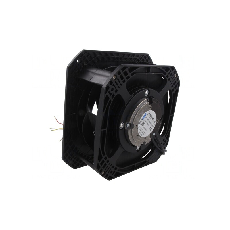 Ventilator Radial EC 230VAC 226x226x80mm 755m3/h Cu Bilă | Electronic-mag.ro | Componente Electronice