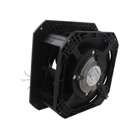Ventilator Radial EC 230VAC 226x226x80mm 755m3/h Cu Bilă | Electronic-mag.ro | Componente Electronice