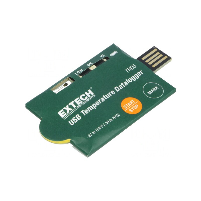 Înregistrator de Temperatură THD5 cu Memorie 8192 | Electronic-mag.ro | Componente Electronice