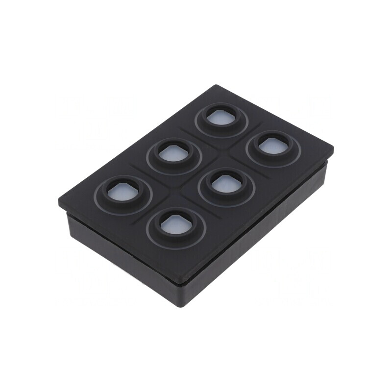 Tastatură LED Plastic Rcontact | Electronic-mag.ro | Componente Electronice
