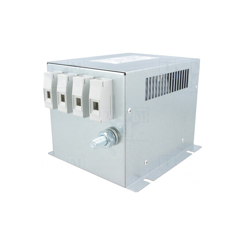 Filtru anti-interferențe trifazic 520VAC 64A FMBD-B92C-6412 | Electronic-mag.ro | Componente Electronice