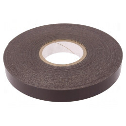 Bandă magnetică acrilică maro 25mm x 30m | Electronic-mag.ro | Componente Electronice