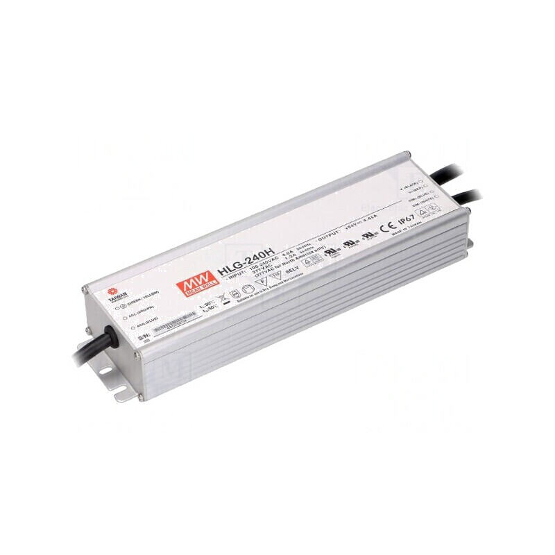 Alimentator: pulsatoriu LED 240W 42VDC 5,72A 90÷305VAC IP67: cod: HLG-240H-42B, | Electronic-mag.ro | Componente Electronice Alimentator: pulsatoriu LED 240W 42VDC 5,72A 90÷305VAC IP67: cod: HLG-240H-42B, | Electronic-mag.ro | Componente Electronice