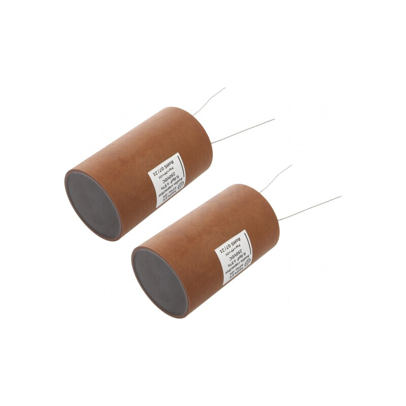 Condensator aluminiu-polipropilenă 9uF 250VDC | Electronic-mag.ro | Componente Electronice