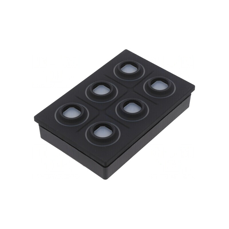 Tastatură LED Plastic Rcontact 10000mΩ | Electronic-mag.ro | Componente Electronice
