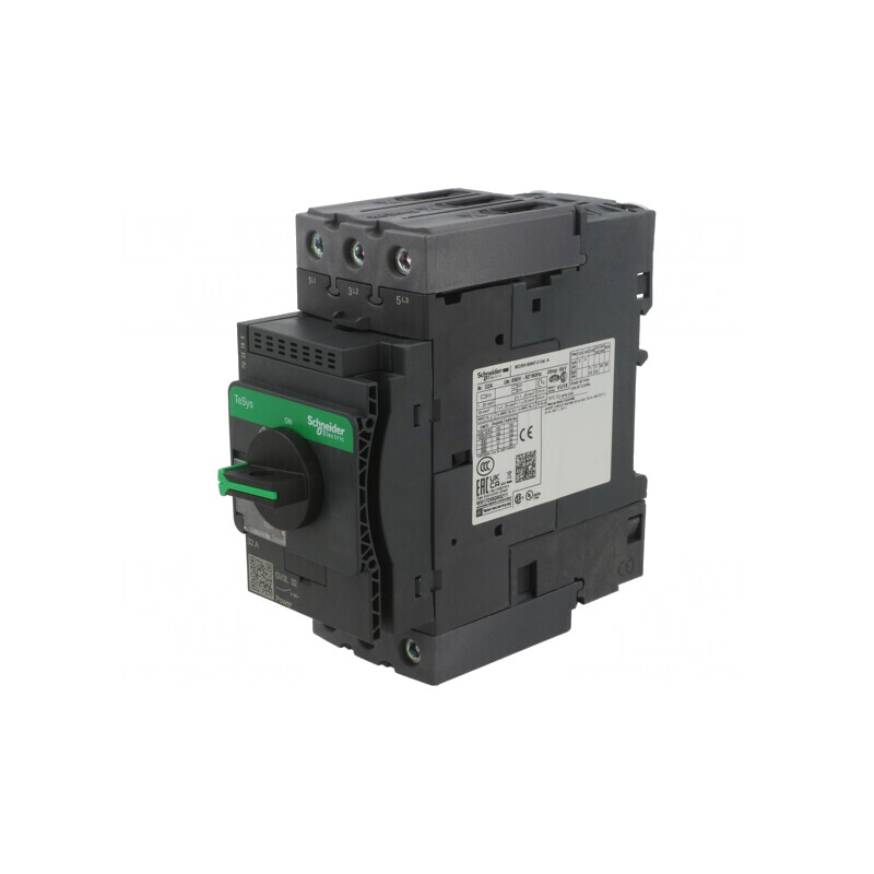 Întrerupător motor 15kW pentru șină DIN IP20 GV3L32 | Electronic-mag.ro | Componente Electronice