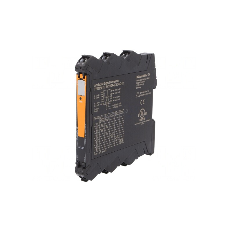 Adaptor de Semnale Analogice pentru Șină DIN 0-20mA 4-20mA | Electronic-mag.ro | Componente Electronice