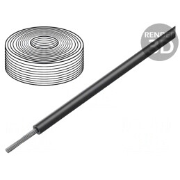 Cablu Siliconic Negru 150°C 1kV 15m 20AWG Elastic | Electronic-mag.ro | Componente Electronice