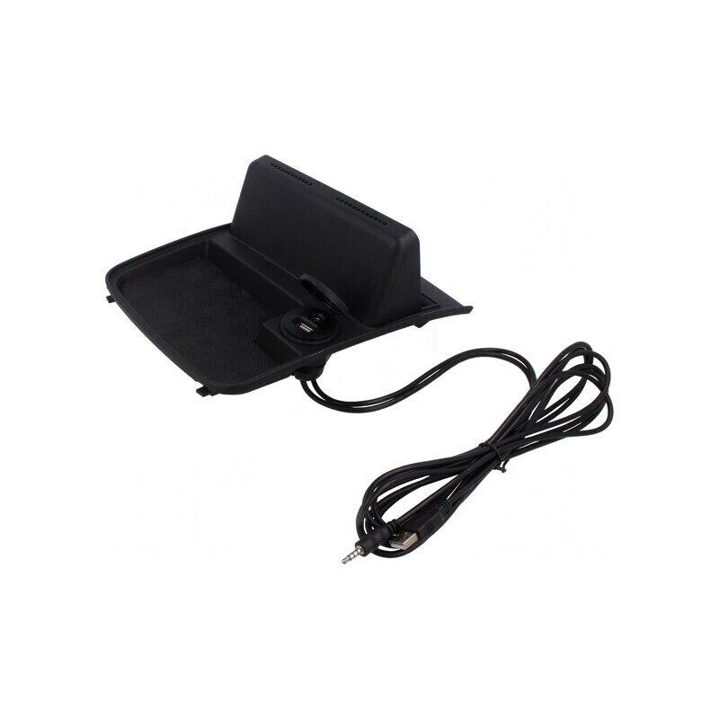 Încărcător wireless auto 15W negru pentru Citroën, Fiat, Opel, Peugeot | Electronic-mag.ro | Componente Electronice