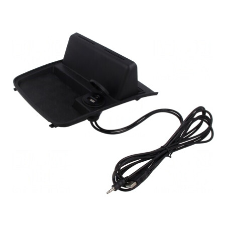 Încărcător wireless auto 15W negru pentru Citroën, Fiat, Opel, Peugeot | Electronic-mag.ro | Componente Electronice