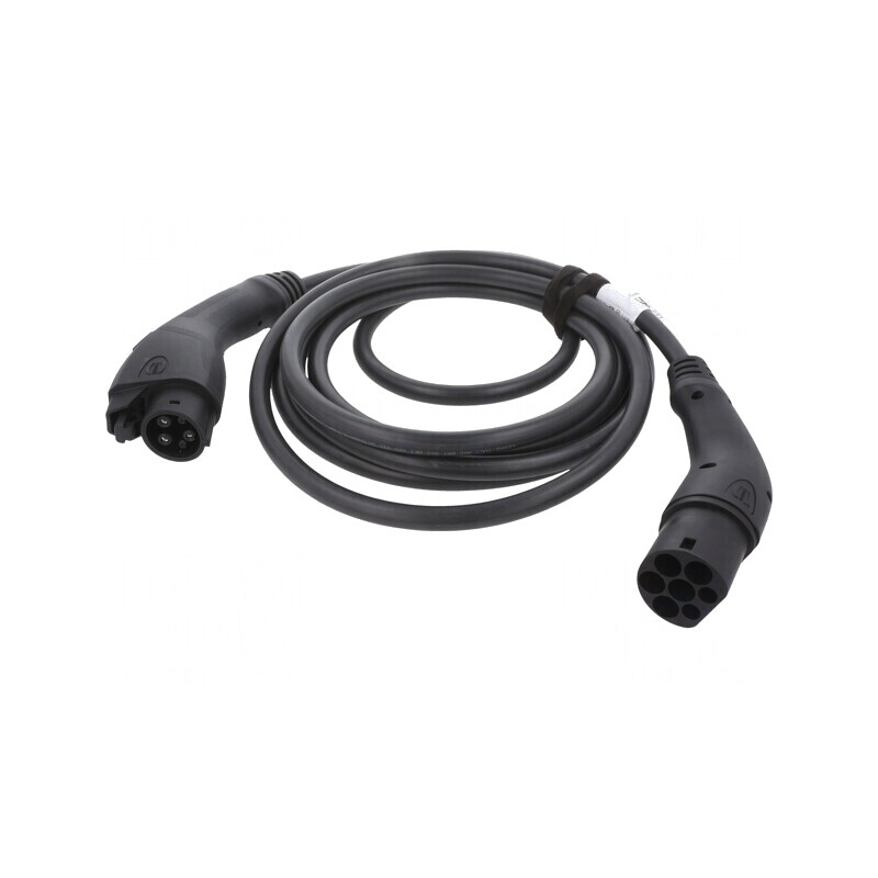 Cablu eMobility 250V 7,2kW IP44 Tip 1/Tip 2 5m 32A Monofazat | Electronic-mag.ro | Componente Electronice