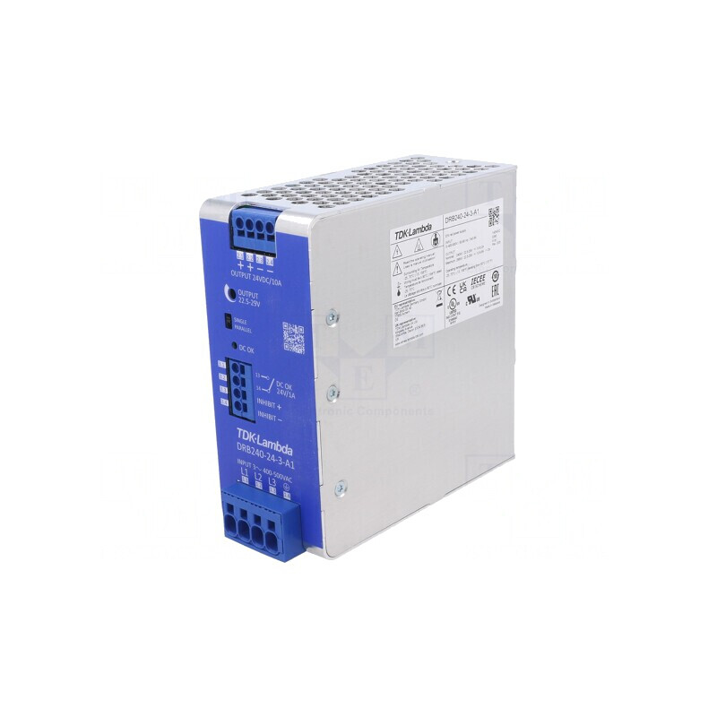 Alimentator Pulsatoriu pentru Șină DIN 240W 24V 10A | Electronic-mag.ro | Componente Electronice