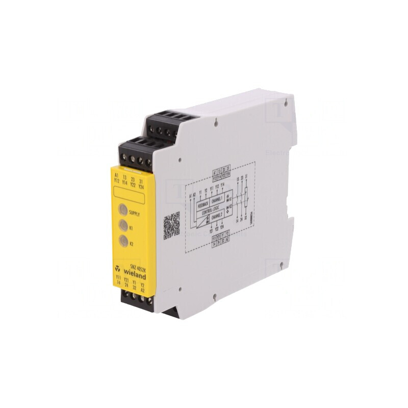 Releu Siguranță 24V 2P NC NO | Electronic-mag.ro | Componente Electronice