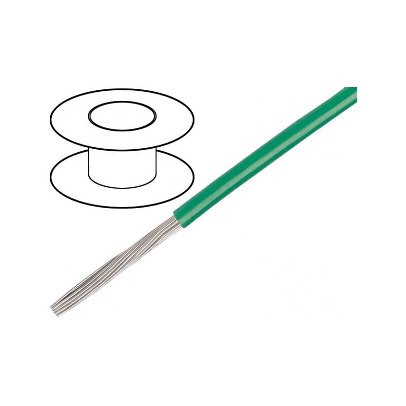 Cablu EcoWire Verde 18AWG  | Electronic-mag.ro | Componente Electronice
