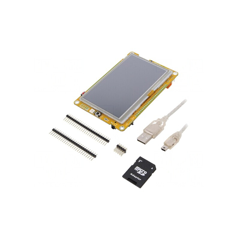 Afișaj TFT 4,3" 480x272 USB IrDA Controler FT810 MIKROMEDIA PLUS FT90X | Electronic-mag.ro | Componente Electronice