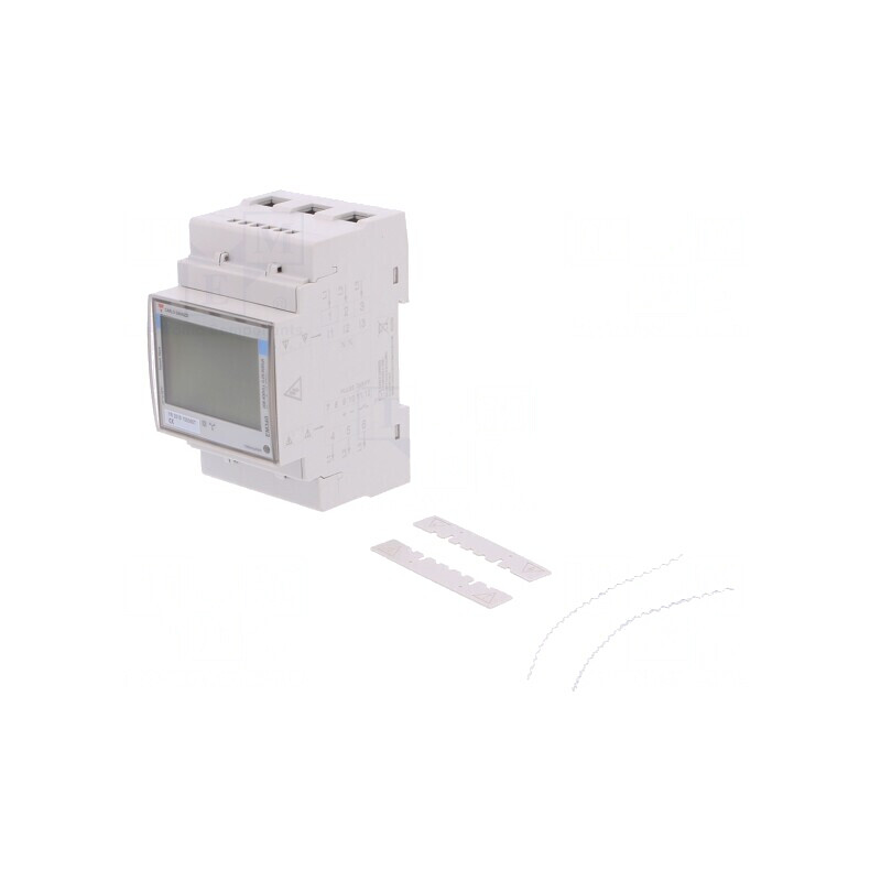 Contor Digital 3-Fazat LCD pentru Șină DIN | Electronic-mag.ro | Componente Electronice