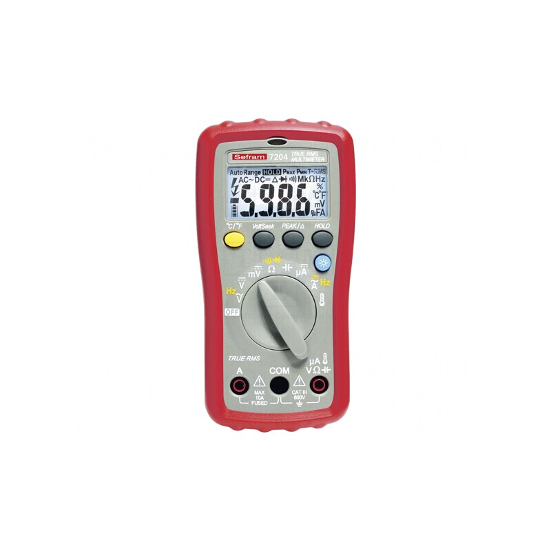 Multimetru Digital LCD 6000 Conturi SEFRAM 7204 | Electronic-mag.ro | Componente Electronice