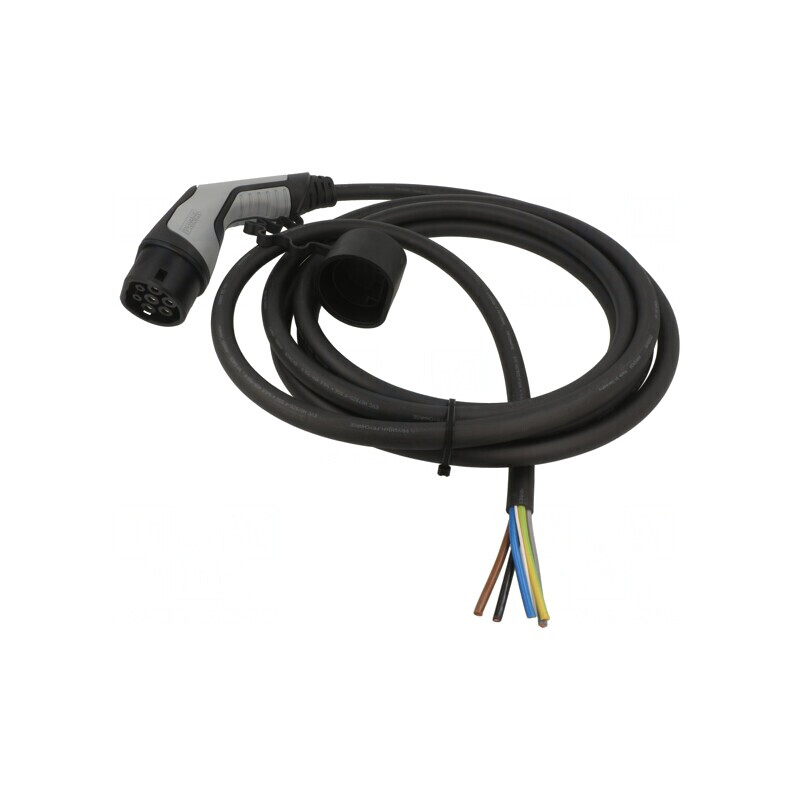 Cablu eMobility 480V 26,6kW Tip 2 5m 32A IP44 | Electronic-mag.ro | Componente Electronice