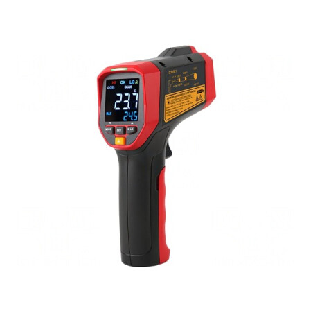 Pirometru LCD -50÷2000°C cu Rezoluție 0,1°C și Emisivitate Ajustabilă | Electronic-mag.ro | Componente Electronice