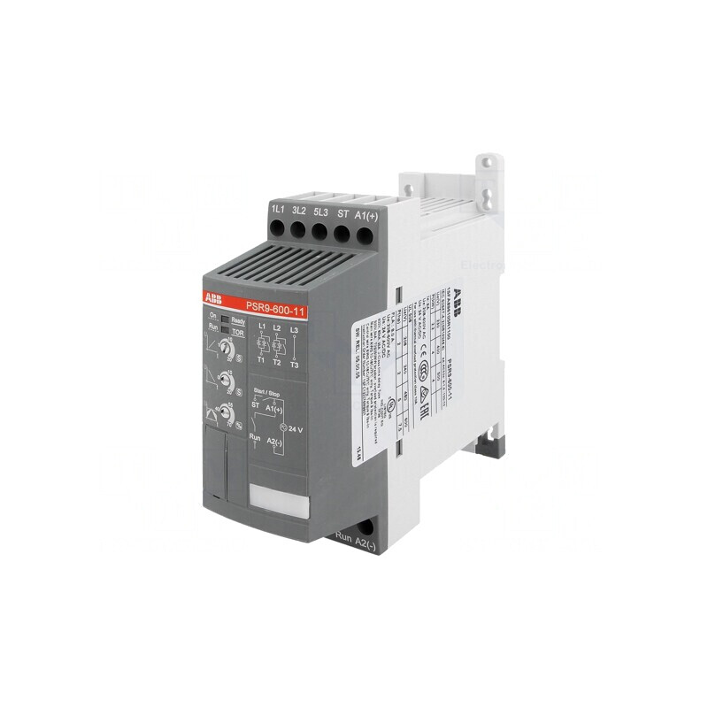 Softstart 208-600VAC pentru șină DIN 4kW 9A PSR | Electronic-mag.ro | Componente Electronice