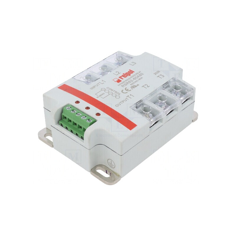 Releu Semiconductor 80A 3-Fazat 24-660VAC | Electronic-mag.ro | Componente Electronice