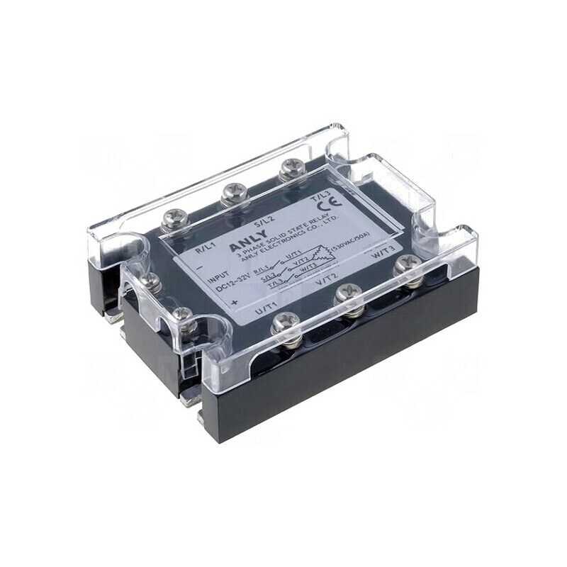 Releu semiconductor 100A 3-fazat 48-480VAC | Electronic-mag.ro | Componente Electronice