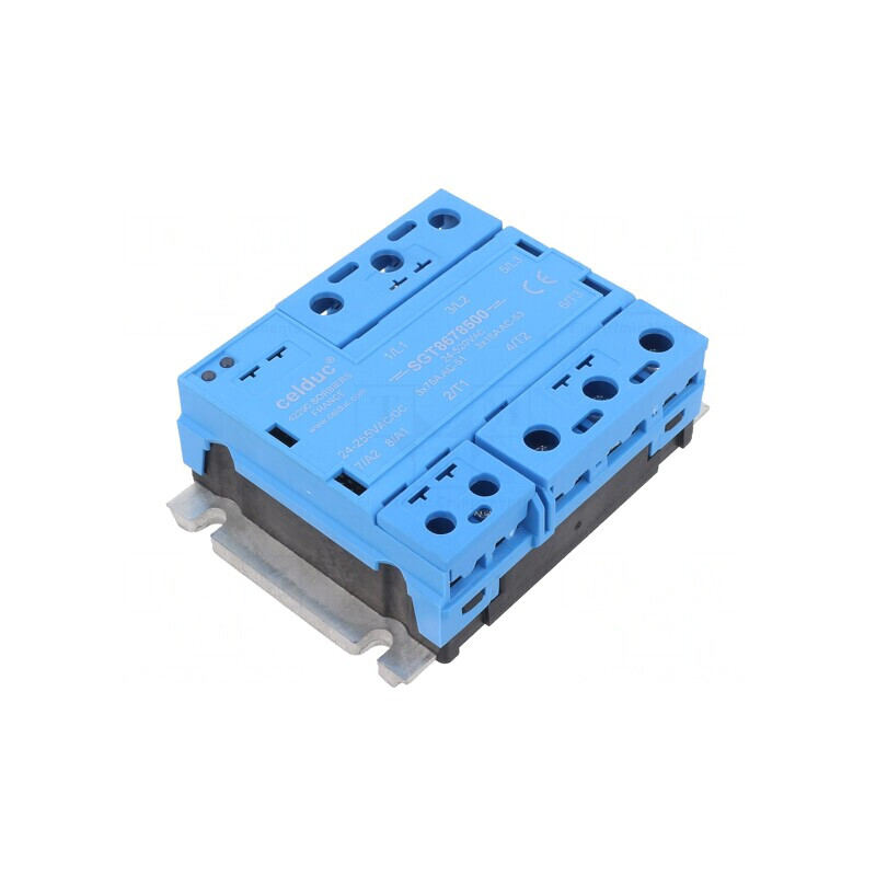 Releu Semiconductori 75A 3-Fazat 24-520VAC | Electronic-mag.ro | Componente Electronice